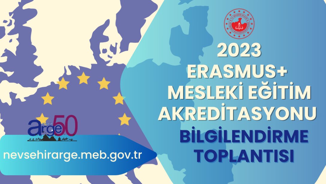 Nevşehir Milli Eğitim Müdürlüğü 2023  Mesleki Eğitim Akreditasyon Bilgilendirme Toplantısı